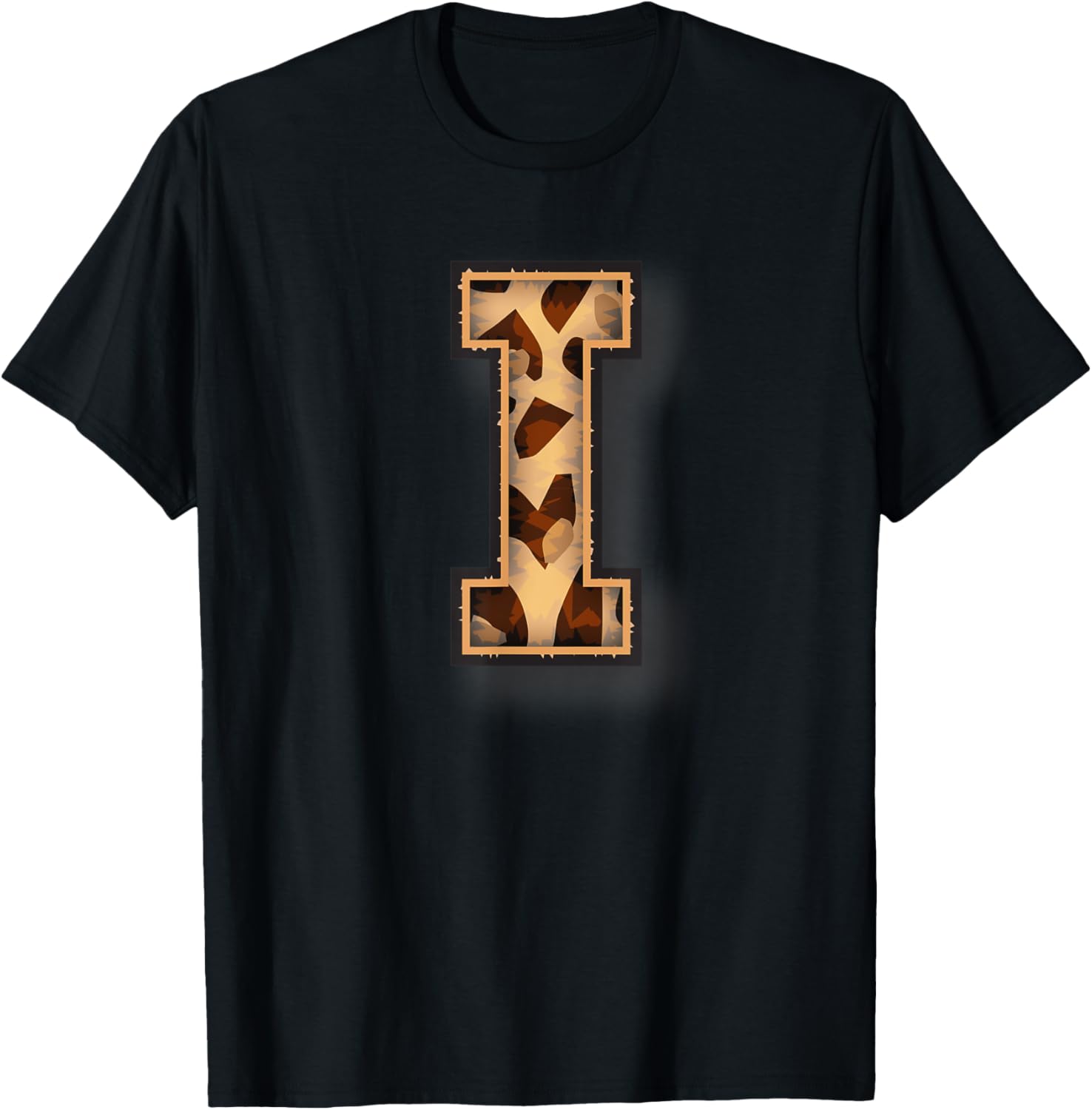 Cute Letter I Initial Name Leopard Cheetah Animal Print Apparel Trending US Gift Ready