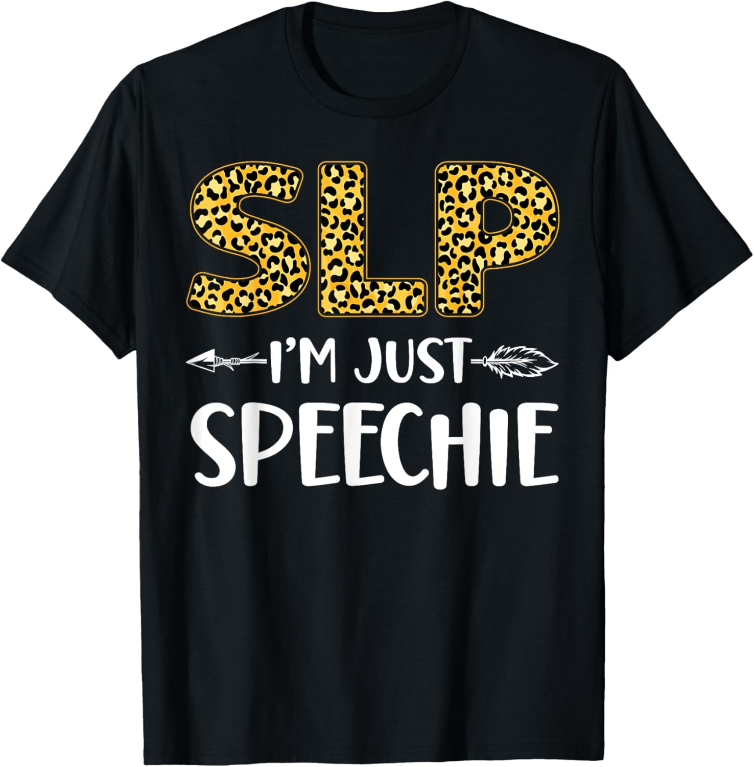 Speech Therapist Therapy Assistant SLP Leopard Cheetah Slp Apparel Trending US Fan Favorite