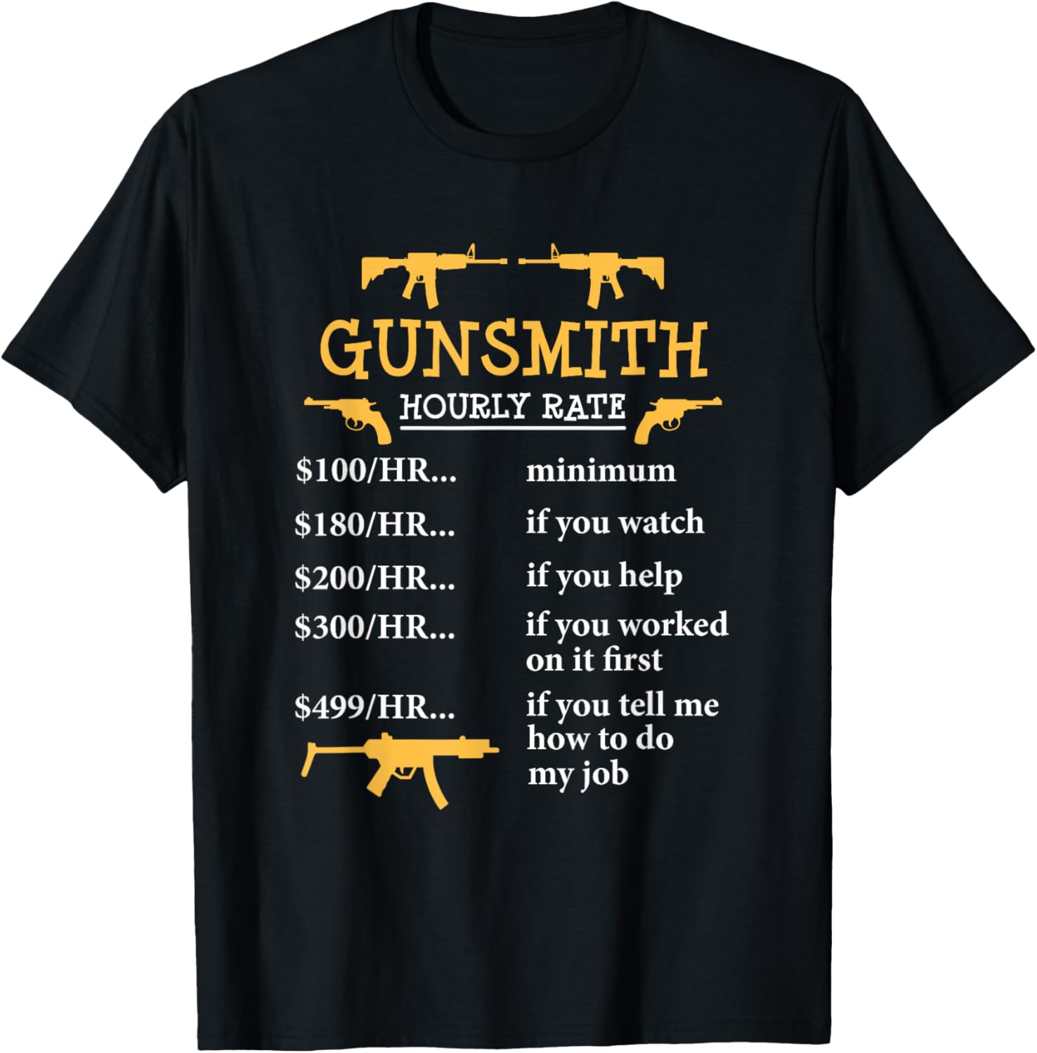 Gunsmithing Weapon Gunsmith Guns Maker Quotes Apparel | High Search Volume | Aesthetic Fit