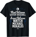 Smart Women Watch Michael Morales Prospect Baseball Fan Gear Apparel | Everyday Casual Wear