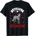 Cheetah With Red Heart Cupid Love Happy Valentine Day Apparel Trending US Everyday Wear