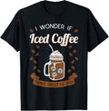 Iced Coffee Cold Brew Latte Caffeine Espresso Coffeeholic Apparel | Best Seller Pick | Comfort Daily Wear