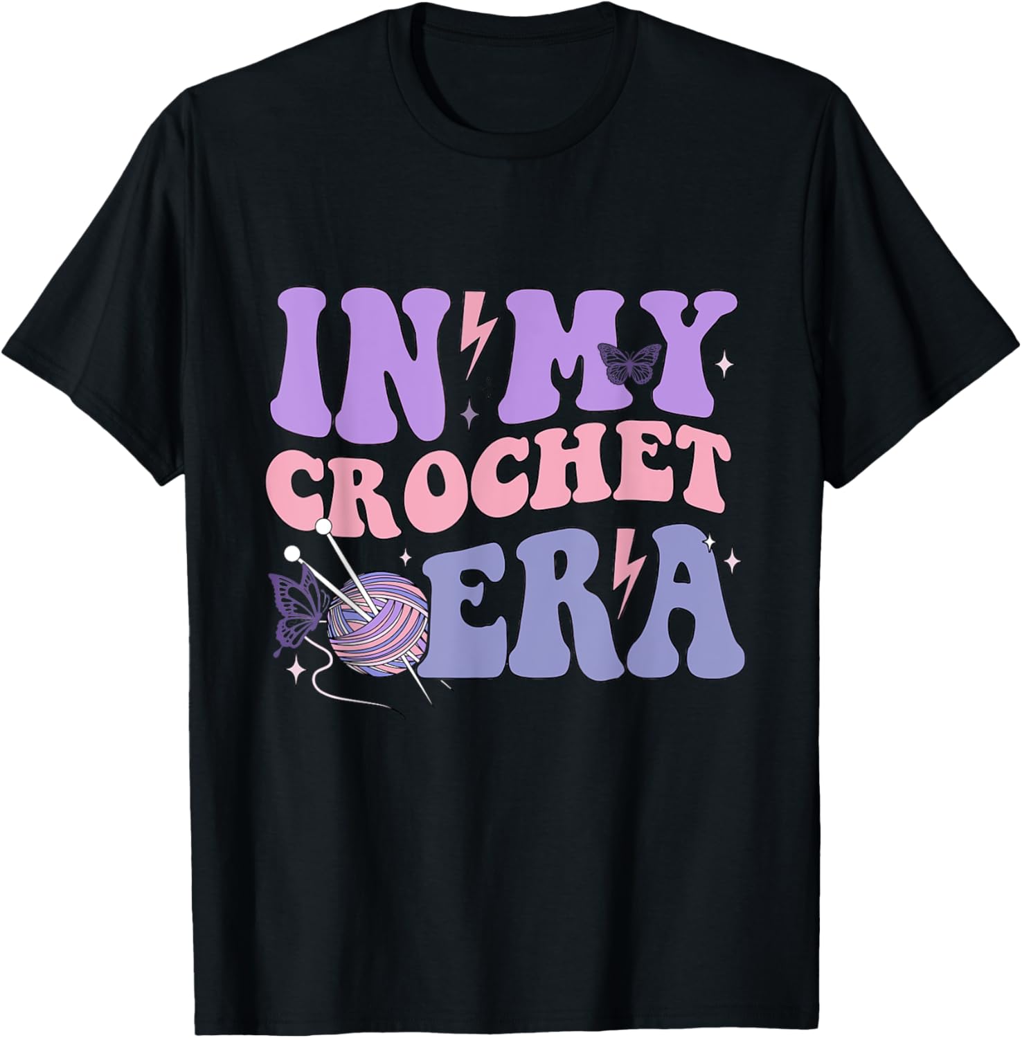 In My Crochet Era Crochet Grandma Mom Crocheting Yarn Yarn Supply | Viral US Pick | High CTR Title