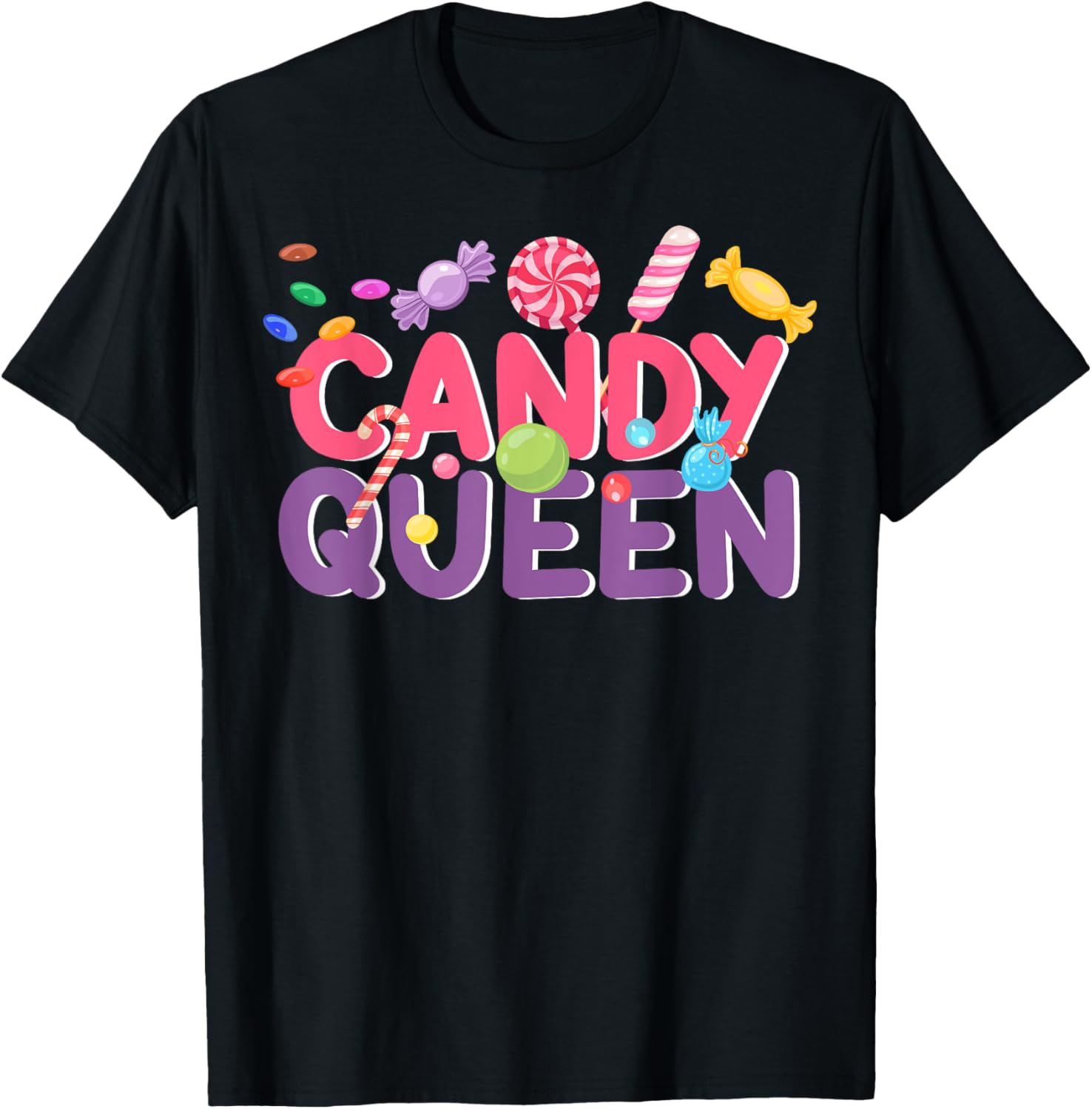 Sweet Lovers Candy Queen Candy Lovers Candy Makers Apparel | US Viral Style | Comfort Daily Wear