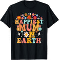 Happiest Mum On Earth Shirt, Family Trip, Happiest Place T-Shirt | High Search Volume | High CTR Boost