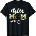 Cheer Mom Megaphone Cute Sunflower Leopard Cheetah Apparel Comfort Fit Fan Favorite