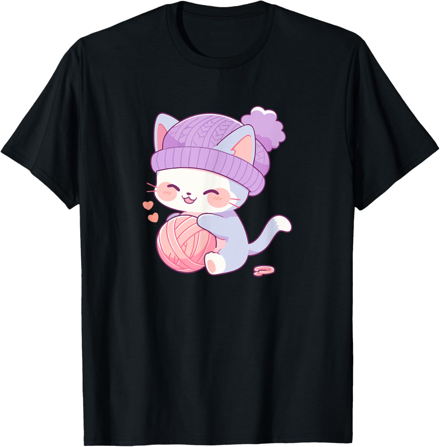 Cute Cat Kitten with a Yarn Kawaii Character Yarn Supply | Viral US Pick | Perfect for Crafters