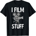 Vintage Retro I Film Stuff Filmmaker Funny Video Camera Apparel | Trending 2025 | Perfect Gift Idea