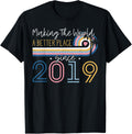 3 Year Old Girl Making The World Better Place Since 2019 Apparel | Top Conversion Title | Aesthetic Casual Look