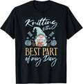 Funny Quilting Crochet Gnome Knitting Lover Yarn Knitter Yarn Supply | Top Rated | Customer Favorite