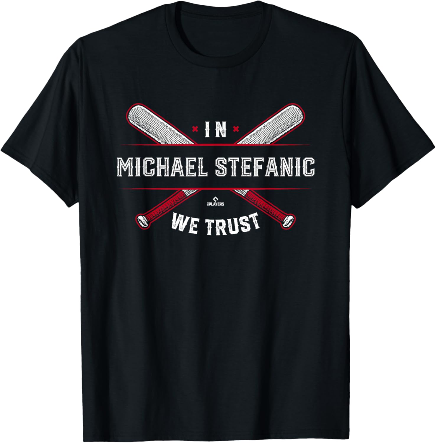 We Trust in Michael Stefanic Los Angeles Baseball MLBPA Apparel | Perfect Gift Idea