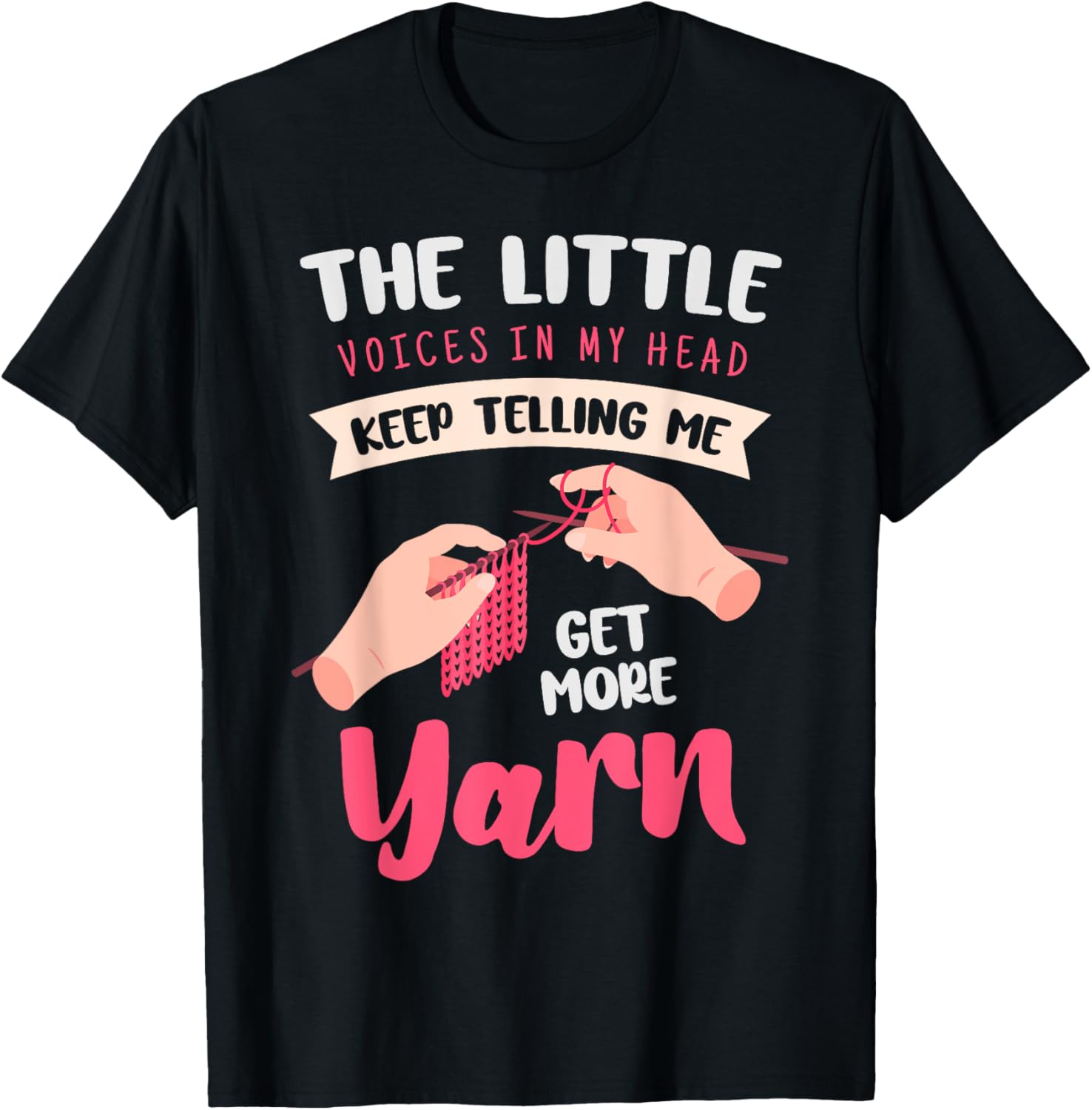 Little voices in my head keep telling me to get more yarn Yarn Supply | Top Rated | Customer Favorite