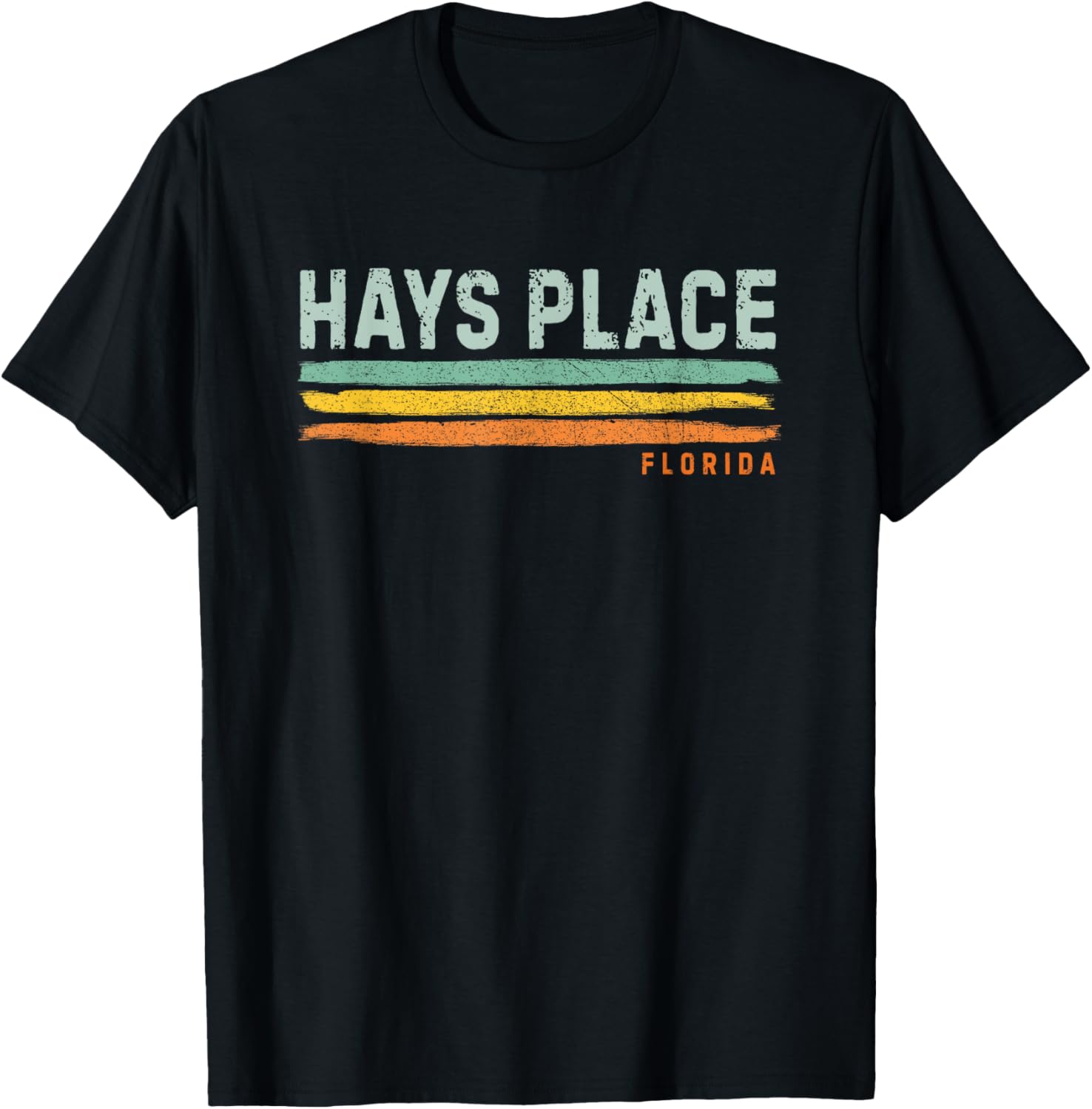 Vintage Stripes Hays Place FL Apparel | High Search Volume | Customer Favorite