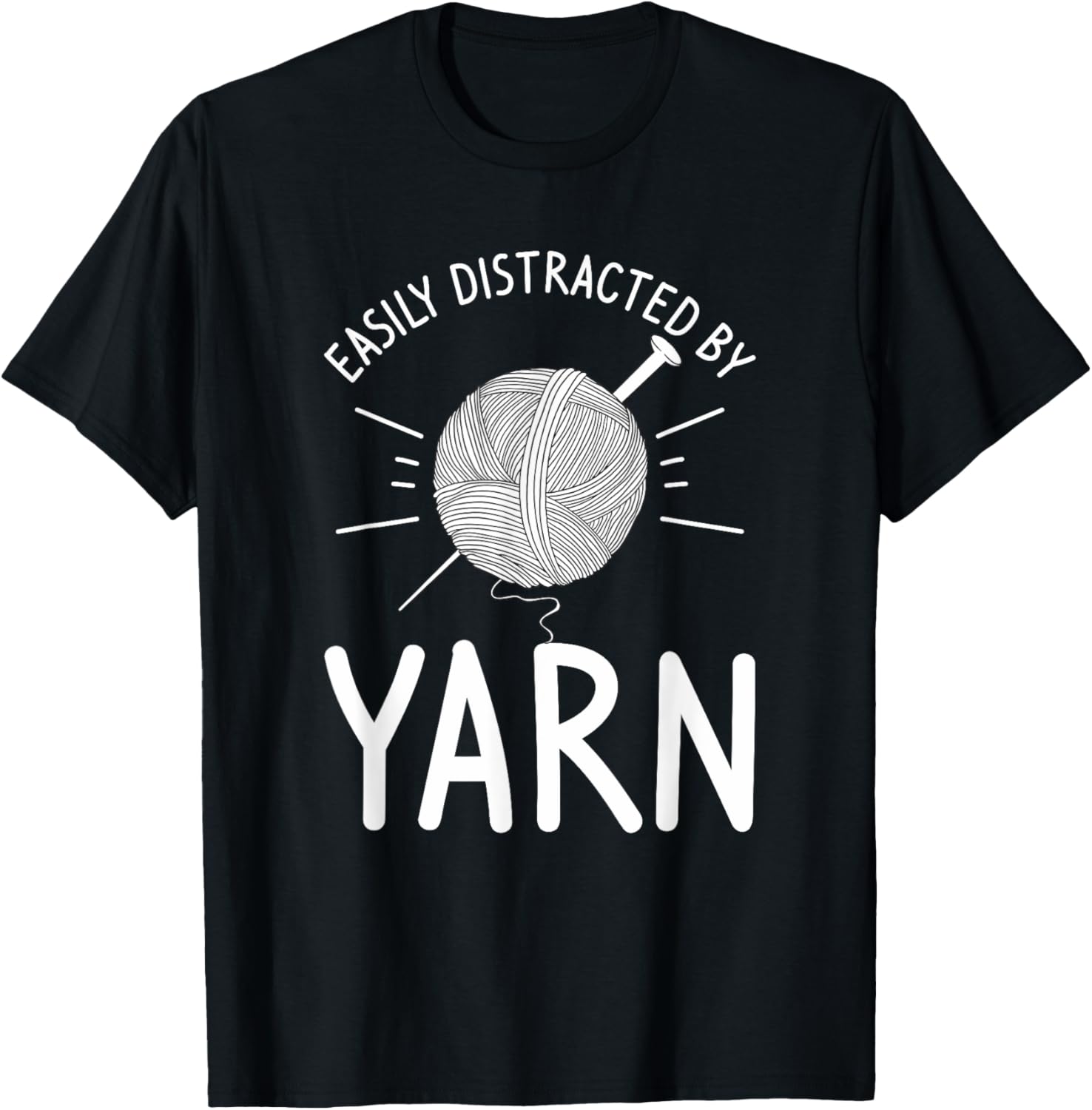 Easily Distracted By Yarn Crochet Knitting Yarn Supply | Premium Quality | High CTR Title