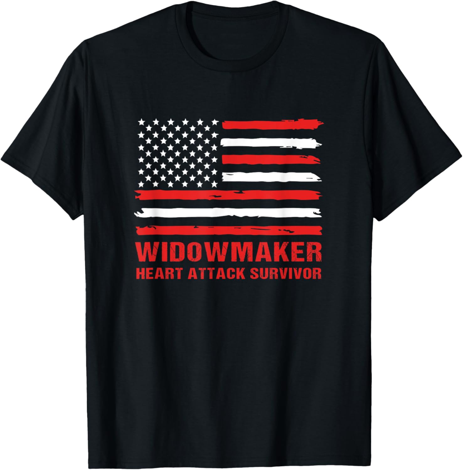 4th Of July US Flag Widow Maker Heart Attack Survivor Apparel | Trending 2025 | Comfort Daily Wear