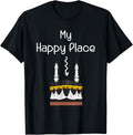 My Happy Place Mecca Kaaba Muslim Islam Mosque Masjid Apparel | Google Shopping Optimized | Daily Wear Essential
