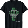 Celtic Cross Shirt St Patrick's Prayer Christian Gifts T-Shirt | Everyday Casual Wear