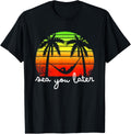 Beach Life Sea You Later Travel Vacation Happy Place Apparel | Premium Quality | Aesthetic Casual Look