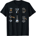 Type Of Coffee Makers Shirt For Men Women Barista T-Shirt | High Search Volume | Perfect Gift Idea
