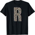 Leopard Print Cheetah Print Animal Print Letter R Cat Men Women Kids Apparel Premium Print Best Seller Look