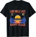 Lake Mille Lacs Is My Happy Place Camping Sayings Camper Apparel | US Viral Pick | High CTR Boost