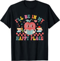I'll be in my happy place Library Reading Lovers Teacher Kid Apparel | Premium Quality | High CTR Boost