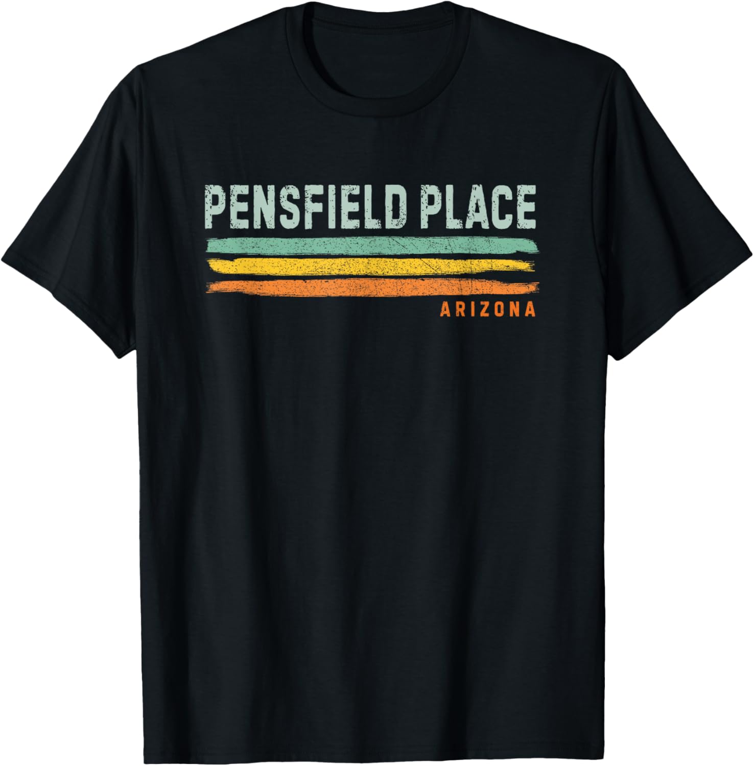 Vintage Stripes Pensfield Place AZ Apparel | US Viral Pick | Aesthetic Casual Look