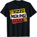 Pizza Making Squad Chef Baker Pizzaiolo Pizzeria Pizza Maker Apparel | High Search Volume | Comfort Daily Wear