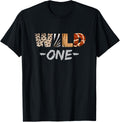 Zebra Cheetah Giraffe Tiger Print Kids Adult Wild One Gift Apparel Comfort Fit Hot Right Now
