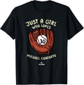 A Girl Who Loves Michael Conforto New York Baseball Apparel | Perfect Gift Idea