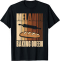 Melanin Baking Queen, African American Baker Bread Maker Apparel | Premium Quality | Must-Have Style