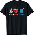 Peace Love Knitting Yarn Needle Craft Yarn Supply | Top Rated | High CTR Title