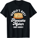 Pancake Dad Maker Breakfast Food World Apparel | Best Seller Pick | Perfect Gift Idea