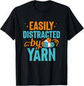 Crochet Easily Distracted Crocheter Knitting Yarn Lover Yarn Supply | Trending 2025 | High CTR Title
