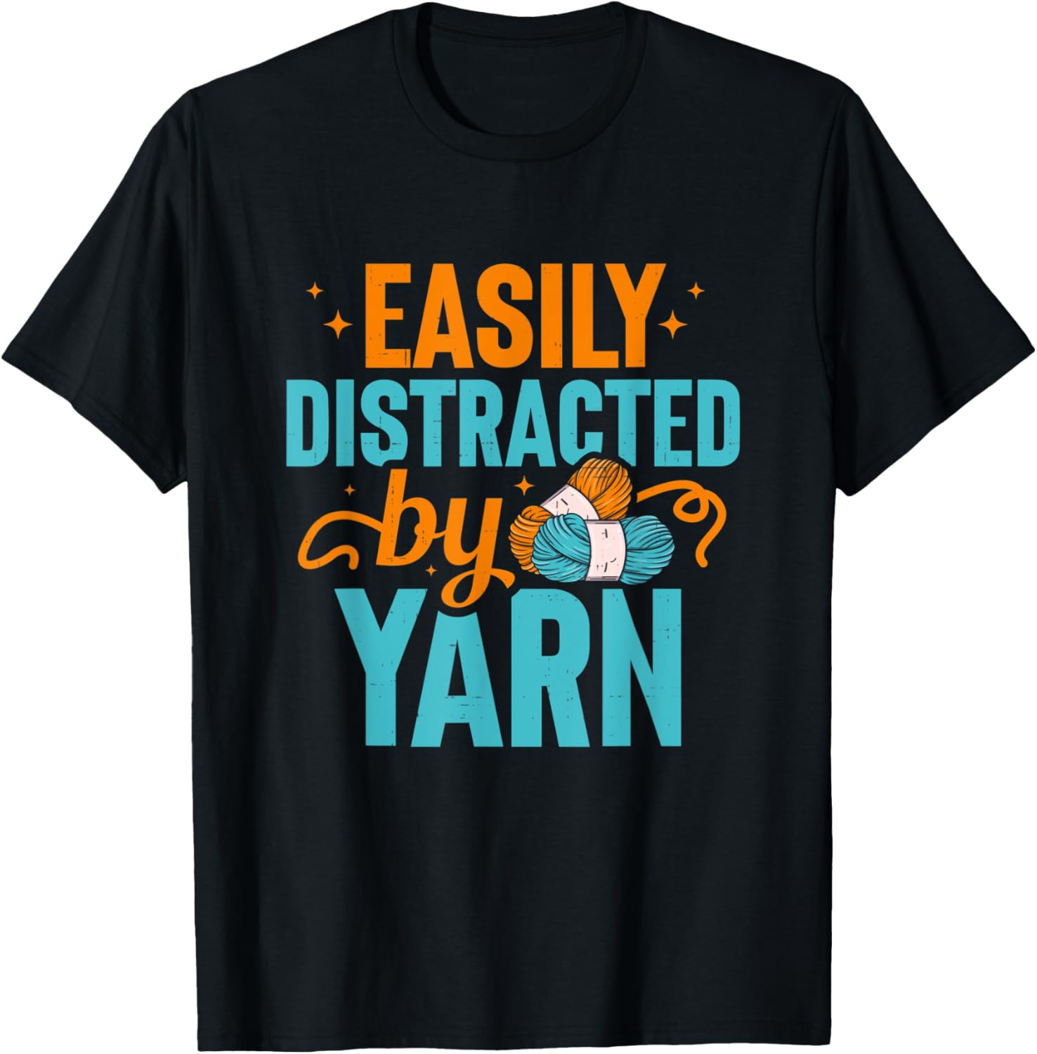 Crochet Easily Distracted Crocheter Knitting Yarn Lover Yarn Supply | Trending 2025 | High CTR Title