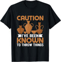 Caution I've Been Known To Throw Things Pot Maker Apparel | Best Seller Pick | Aesthetic Fit