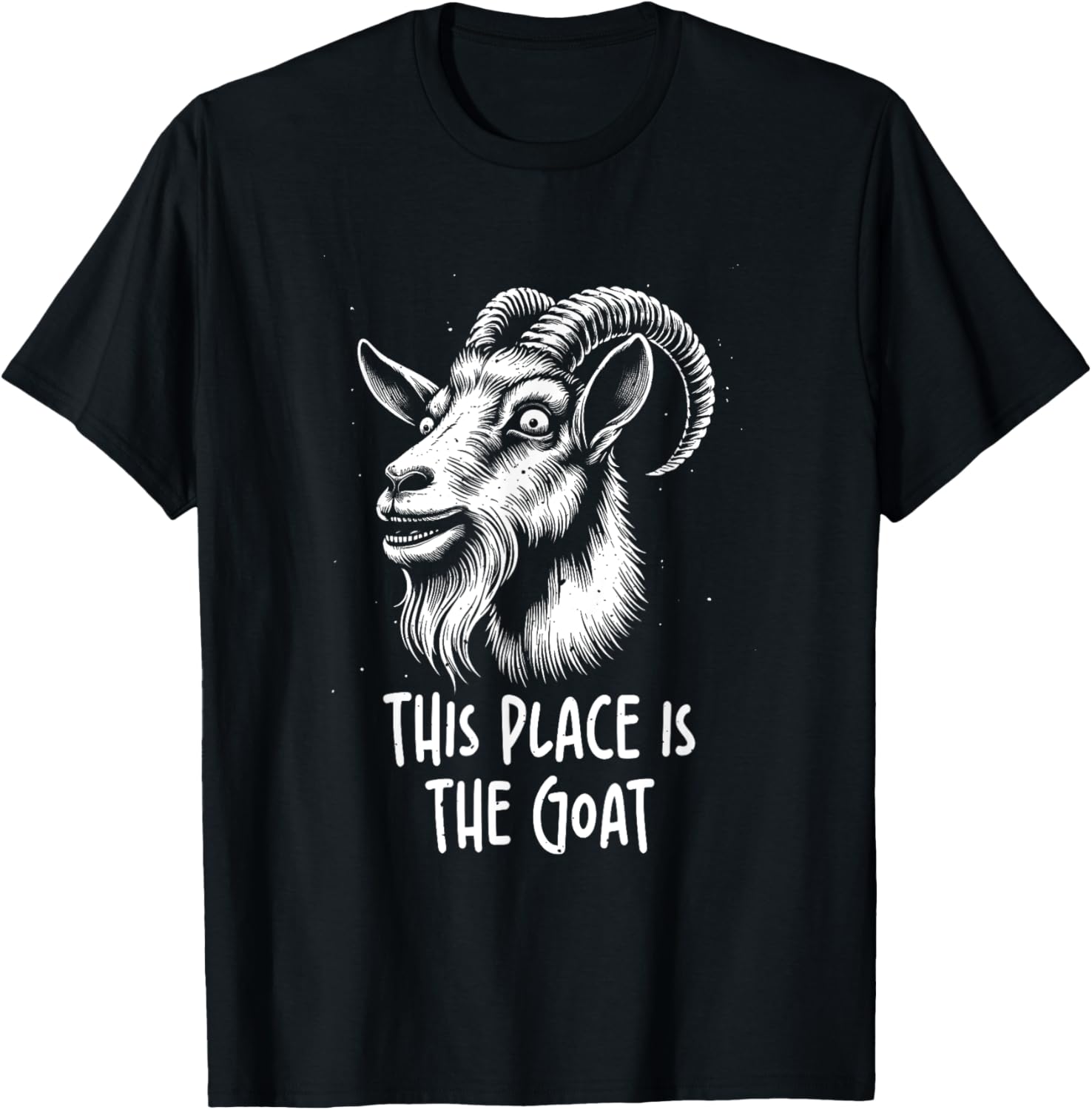 This place is the GOAT Kids Funny Viral Humor Meme Saying Apparel | High Search Volume | Perfect Gift Choice