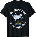 The Trampoline Is My Happy Place Bunny Acrobatic Gymnastic Apparel | Google Shopping Optimized | Top Rated Comfort