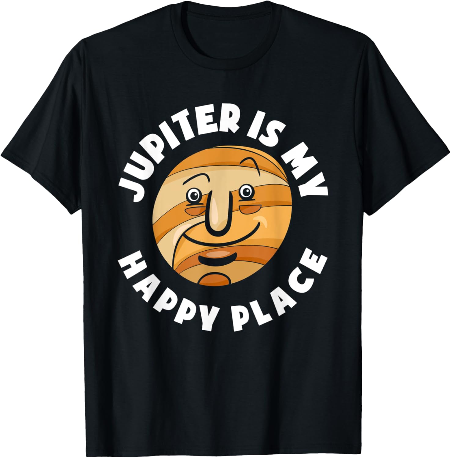 Jupiter Is My Happy Place - Cute Astronomy Kids Gift Apparel | High Search Volume | Top Rated Comfort