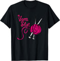 Yarn Slut Knitting Needles with Pink Ball of Yarn Knitter's Yarn Supply | Premium Quality | Perfect for Crafters