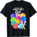 Crochet Girl Hobby Crocheter Knitter Balls of Yarn Yarn Supply | Viral US Pick | High CTR Title