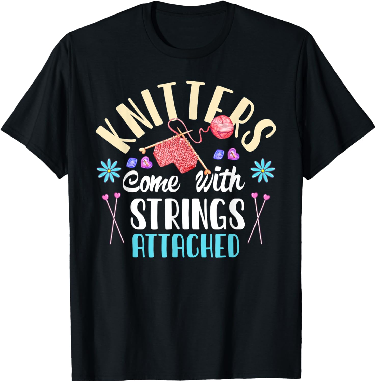 Knitting Crochet Lover Yarn Knitters Come Strings Attached Yarn Supply | Premium Quality | High CTR Title