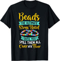 Beader Jewelry Maker Jewelry Lover Jewelry Making Beading T-Shirt, Small, Black T-Shirt | Premium Quality | Must-Have St...