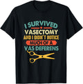 I Survived Vasectomy Birth Control Post Vasectomy Baby Maker Apparel | High Search Volume | Perfect Gift Idea