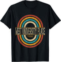 Vintage Retro West University Place Texas TX Souvenirs Apparel | Bestseller Style | Top Rated Comfort
