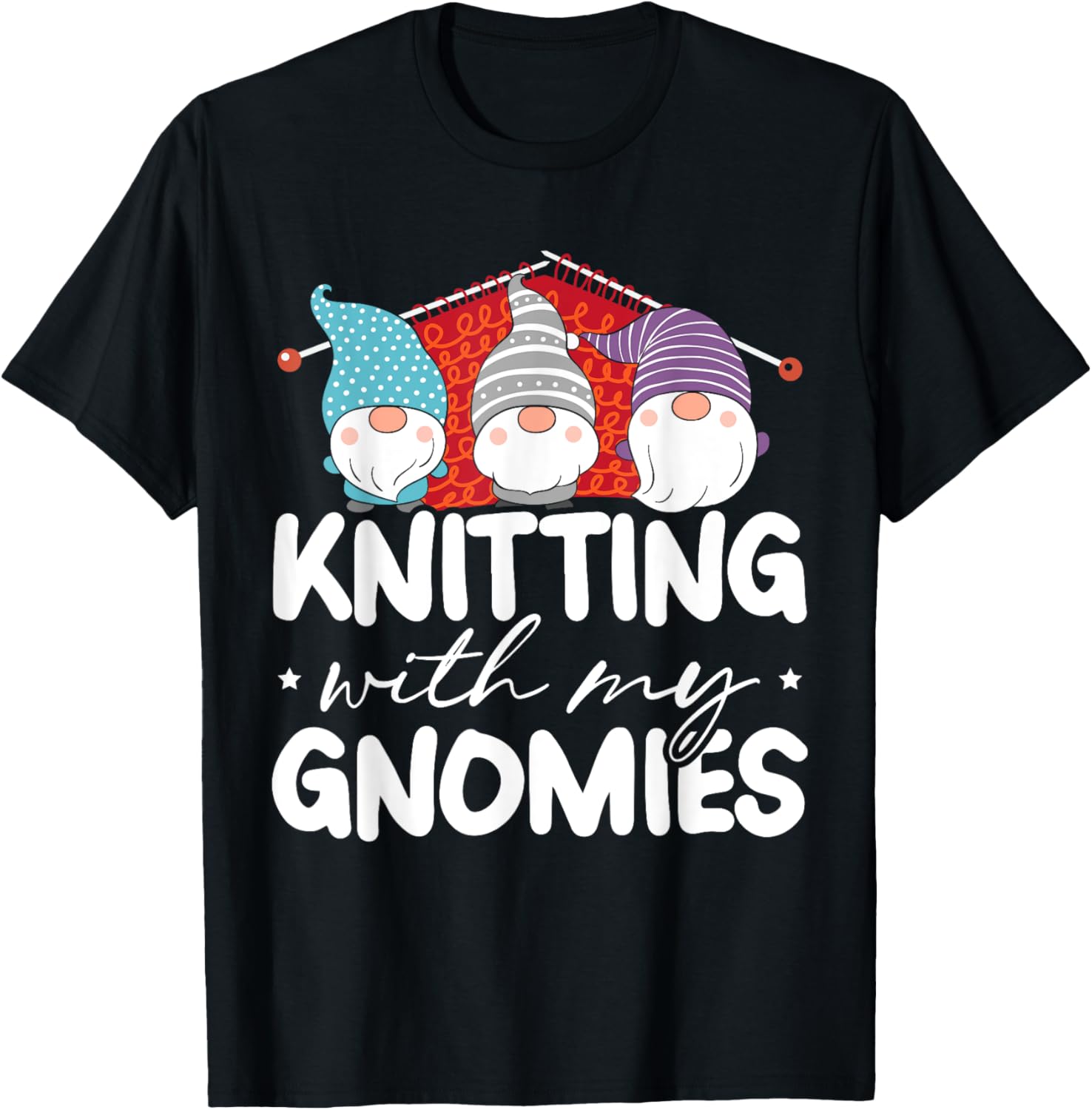 Knitting With My Gnomies Crochet Crocheting Yarn Collector Yarn Supply | High Search Volume | Customer Favorite