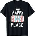 My Happy Place Tshirt for Ice Hockey Player T-Shirt | Google Shopping Optimized | Top Rated Comfort