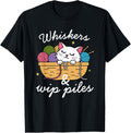 Whiskers & WIP Piles, Yarn Cat Lover, Crocheter, Knitter Yarn Supply | Trending 2025 | High CTR Title