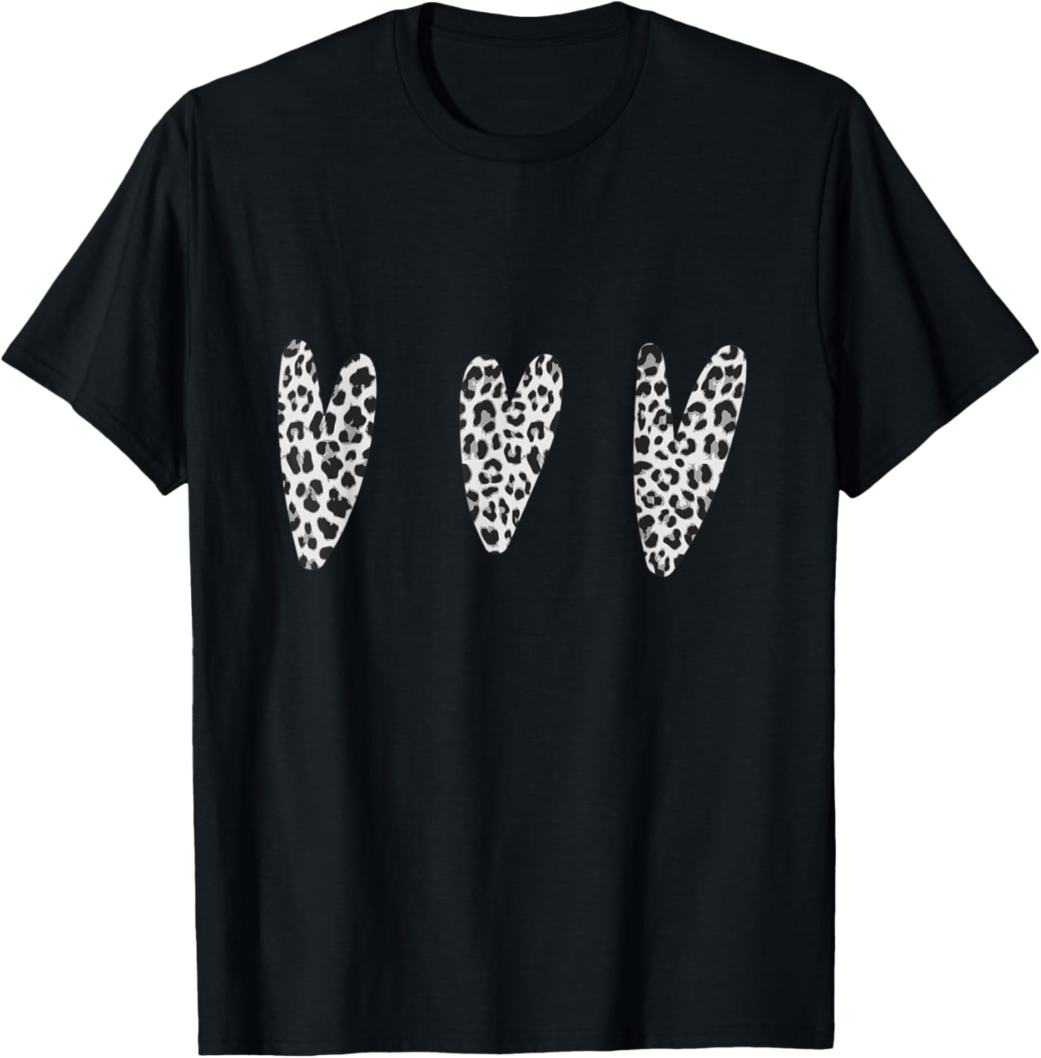 Black Gray Leopard Cheetah Hearts Apparel Viral TikTok Find Hot Right Now