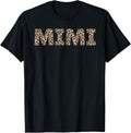 MIMI Leopard Cheetah Animal Print Proud Grandma Grandmother Apparel Premium Print Everyday Wear